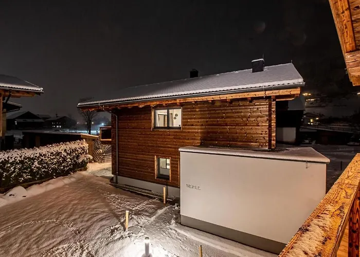 In Wald Near Krimml Waterfalls 度假居 *