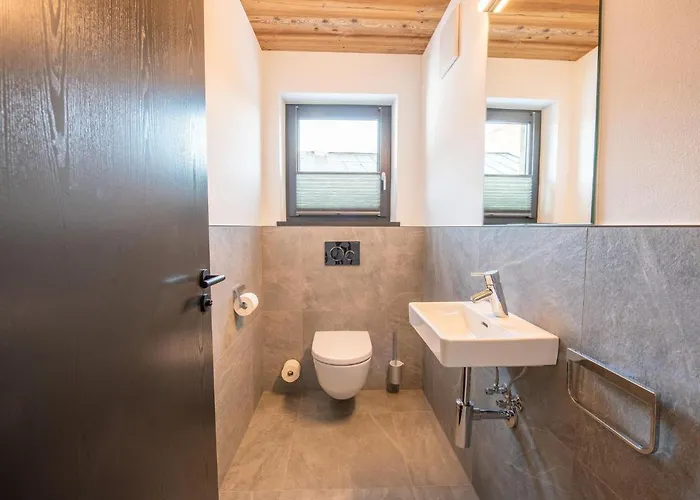 度假居 In Wald Near Krimml Waterfalls 瓦尔德平古